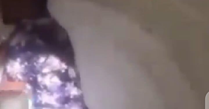 Man jumps into water tank to cry after his girlfriend dumped him (Video)