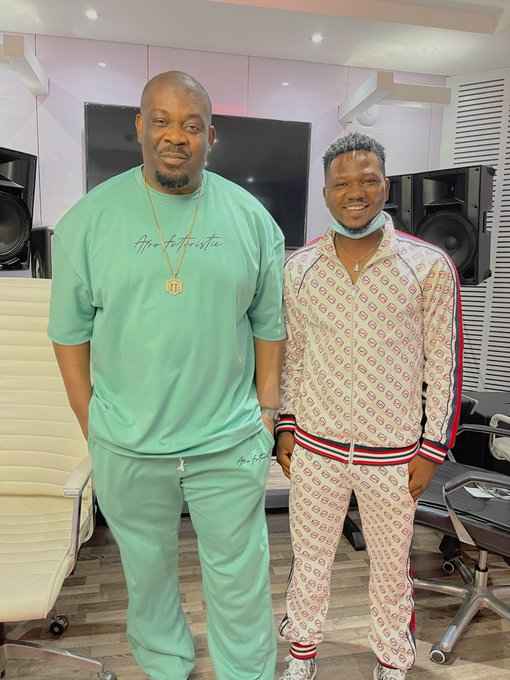Mavin Boss, Don Jazzy Welcomes A New Member, Ayomidate To The Record Label (Photos)