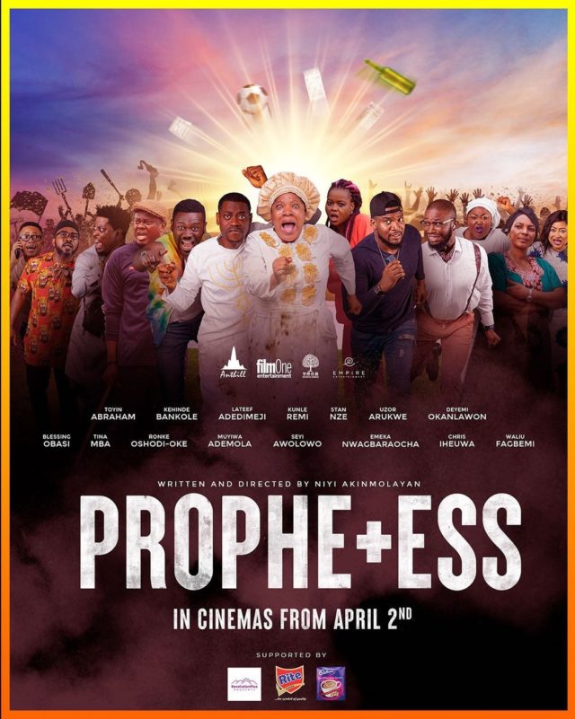 “Who dey shout?” – Toyin Abraham brags as her movie ‘Prophetess’ makes over N43M in opening weekend