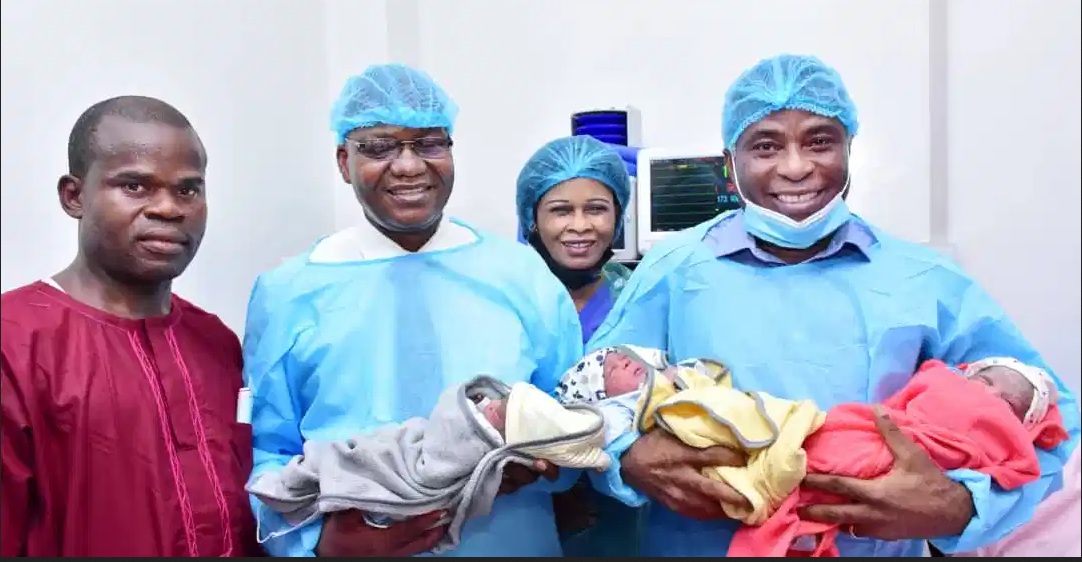 GOOD NEWS: First In Vitro Fertilization ‘IVF’ Triplets Delivered In UCH