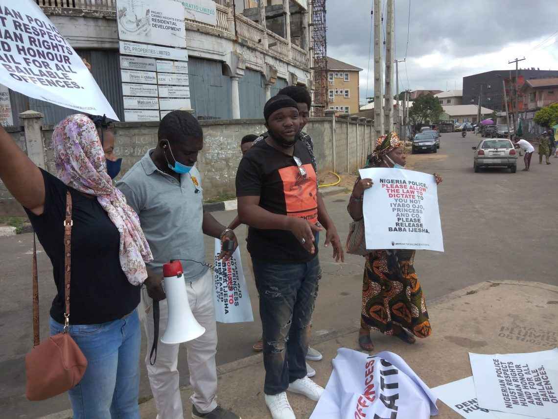 Yomi Fabiyi, Others, Storm Panti To Protest Over Baba Ijesha’s Detention