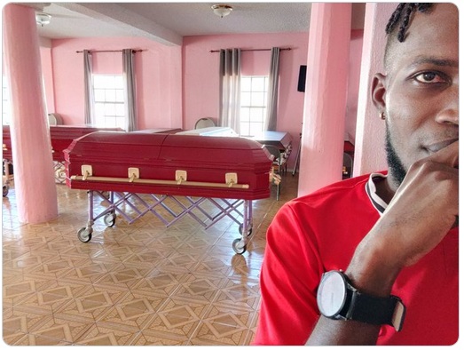 We Have Your Size – Coffin Seller Warns Drivers Not to drink And Drive