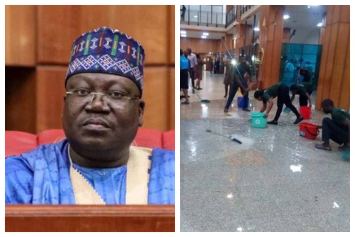 “Leaking Roof Is A Clear Testimony That National Assembly Is Due For Rehabilitation” – Senate President