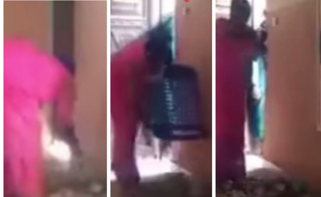 Watch The Moment A Woman Was Caught Stealing Church Offering (Video)