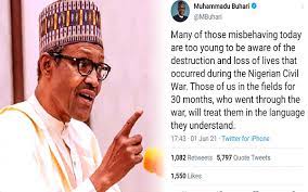 We’re ‘Not Aware’ Of Buhari’s Tweet Deleted By Twitter – FG