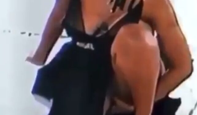 BBNaija: Angel Caught on Camera Touching Her Private Part (Video)