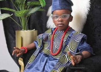 5-year Old Boy, Adebayo Olamilekan Bags Chieftaincy Title In Lagos