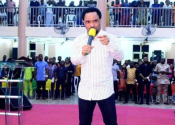 “You Need A Dirty Slap” – Drama Looms As Prophet Odumeje Slams Chris Okotie Over Attack On Late TB Joshua (Video)