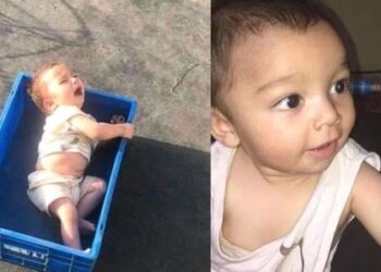 Heartbreaking! See The Photo Of 7-month-old Infant Separated From Parents During Chaos At Kabul Airport