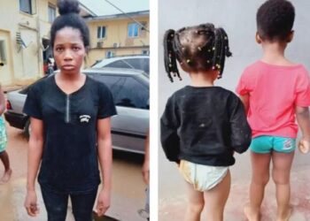 Two Kids Abducted By Housemaid In Lagos Rescued In Benin (Photo)