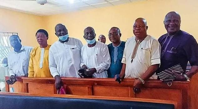 Osun Court Arraigns APC Caretaker Secretary And Six Allies Of Aregbesola (Photo)