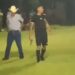 Drama As Referee Pulls Gun Out To Restore Order After Controversial Penalty Call Angered Fans (Photos)