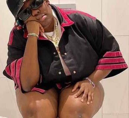 Female Nigerian Artiste,Teni Shares Interesting Photo Taken With Her Pants Down On Toilet Seat