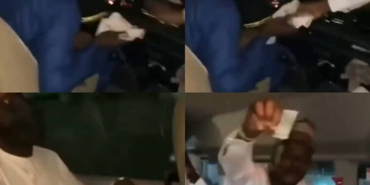 Yusuf Buhari’s Groomsmen Made A Bus Driver Happy, Gifted Him Over N500k For Taking Them To Wedding Dinner (Video)