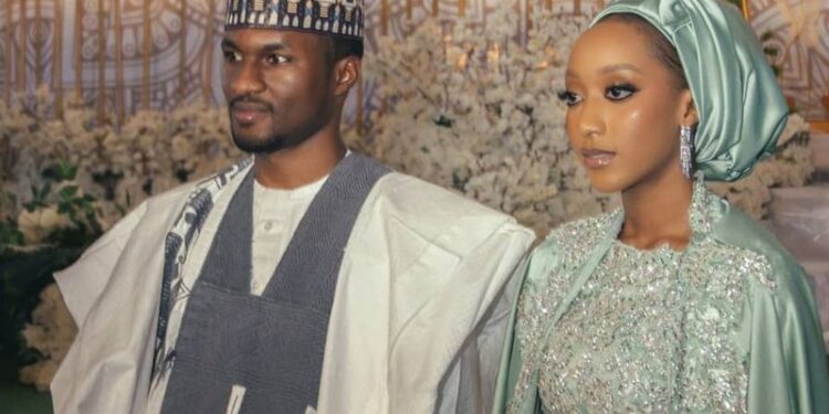 See Photos From Yusuf Buhari’s Wedding To Zahra Bayero