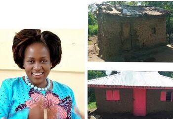 Drama As Lawmaker Brands Her Name On House She Built For A Needy Person (Photos)