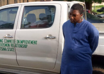 Notorious Car Thief Arrested For Stealing Katsina State Govt Vehicle (Photo)