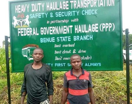 Two Fraudsters Arrested For Operating Illegal Revenue Point (Photo)