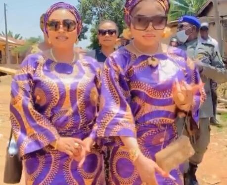 Owanbe Tinz: Bobrisky Arrives Ilesha For His Godmother’s Mom’s Final Burial (PHOTOS)