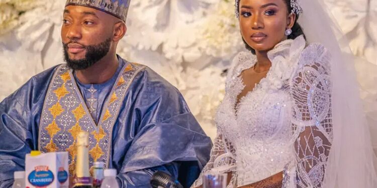 SEE PHOTOS: Jonathan, Ahmed Lawan, Gov Makinde, Melaye Others Attend Gov. Mohammed’s Daughter’s Wedding In Abuja