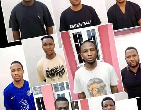 EFCC Sends 17 Internet Fraudsters to Prison (Photos)