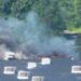 Horror!! Plane Crashes Into Building Leaving Huge Plumes Of Smoke (Photos)