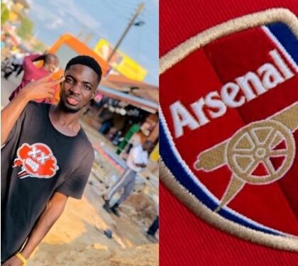 LMAO! Young Nigerian Man Vows Not To Get Married Until Arsenal Wins The Champion League