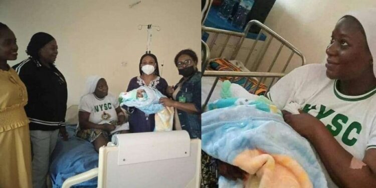 Corps Member Gives Birth To A Baby Boy At NYSC Orientation Camp, Delivered By Corps Member Doctor (Photos)
