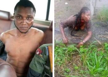 Suspected ‘Yahoo Boy’ Arrested While Attempting To Behead His Girlfriend For Money Rituals (Photos)