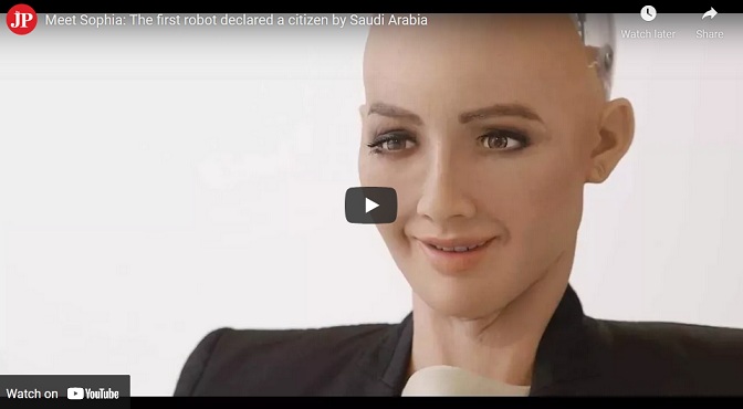 Meet Sophia, The First Robot To Be Declared A ‘Citizen’ by Saudi Arabia (Video)