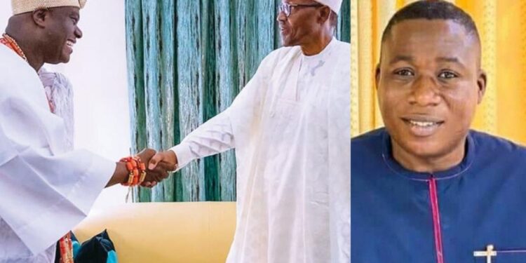 Ooni of Ife, Oba Ogunwusi Reveals What Buhari Told Him About Sunday Igboho