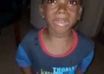 Nigerian Boy Who Went Viral For “Mummy Calm Down” Video Makes Nollywood Debut In Kunle Afolayan’s Movie (Photos)