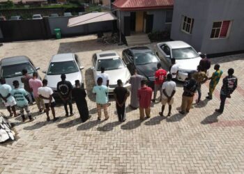 EFCC Arrests 22 Suspected ‘Yahoo Boys’ In Ogbomoso