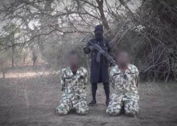 ISIS Releases Video Of 12-year-old Terrorist Executing Two Nigerian Soldiers