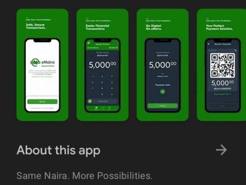 Hours After Removal From Google Play Store, eNaira Application Gets Restored With Poor Ratings