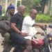 Drama As Ekiti Ex Gov. Fayose Rides On Okada To Escape Lagos Traffic (Photos)