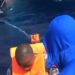 Watch The Scary Moment Nigerian Stowaways Were Trying To Gain Entry Into Ship Heading Europe (Video)