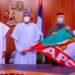 Anambra Deputy Governor Defects To APC, Meets Buhari (Photos)
