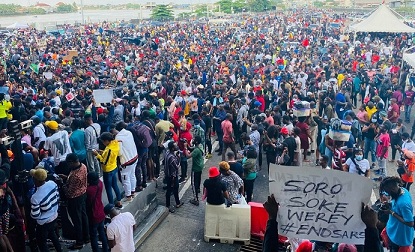 #EndSARSMemorial: Watch The Videos Of Arrested Protesters In Lagos