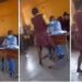 Male Teacher In Shock As Female Student Dances Seductively For Him In Class (Video)
