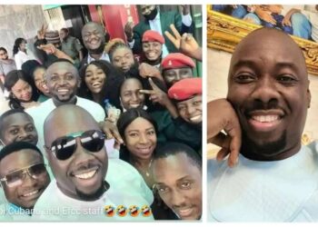 “Obi Cubana Didn’t Pose For Snap With Our Staffs” – EFCC Debunks Viral Photo