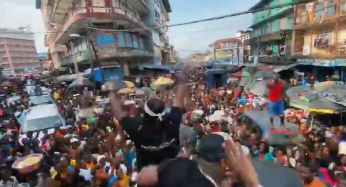 Wow! Crowd Goes Wild With Excitement As P-Square Storms Sierra Leone (Video)