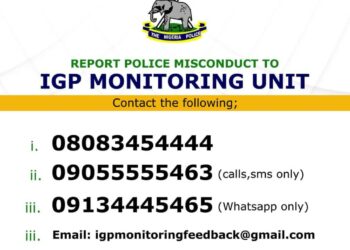 Phone Numbers To Report Bad Police Officers In Nigeria