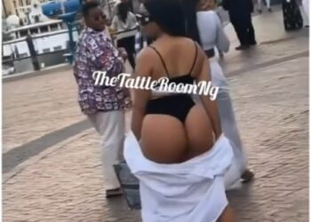 Reality Star, Nengi Dragged Mercilessly For Giving A Public Free Show of Her Bare Bum (Video)
