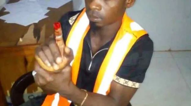 Drama As Commercial Driver Bites, Swallows Finger Of Task Force Officer (Photo)