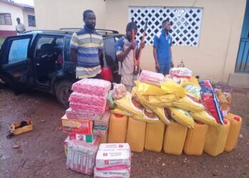 Osun Police Arrest Suspected Burglars After Looting Food Items Worth N850,000 (Photo)