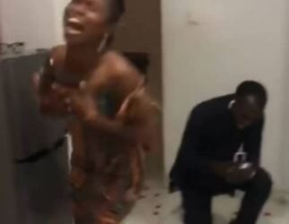 See The Moment Lady Jumps In Excitement After Her Boyfriend Proposed To Her (Video)