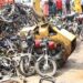 Lagos Government ‘Crushes’ 482 Motorcycles Seized For Contravening Traffic Laws (Photos)