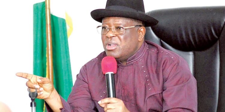 Gov. David Umahi Suspends Work On Ebonyi Ring Road Construction Over Kidnap Of 5 Persons