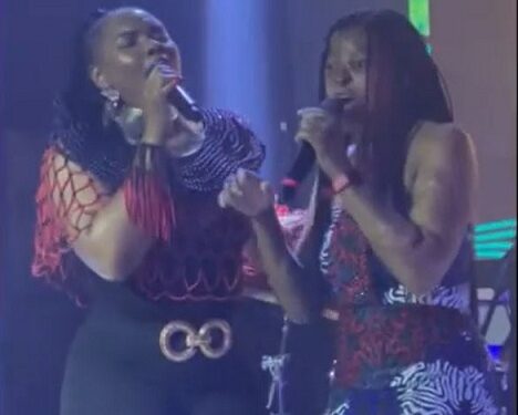 Watch Sweet Moment Kechi Okwuchi, “Sosoliso Plane Crash Survivor” Performed On Stage With Yemi Alade (Video)